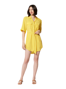 Mila Silk Dress - Spring Sun Yellow