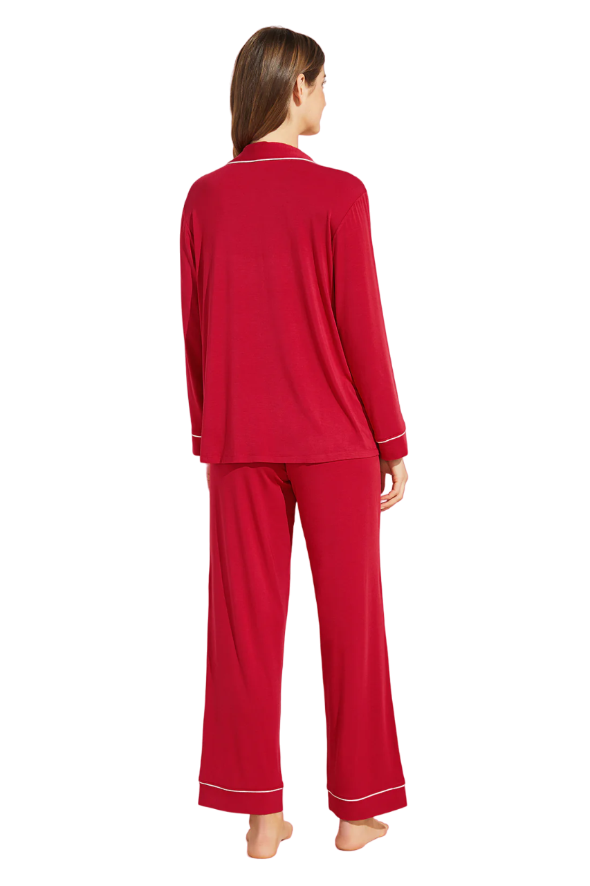 Gisele Long PJ Set - Haute Red