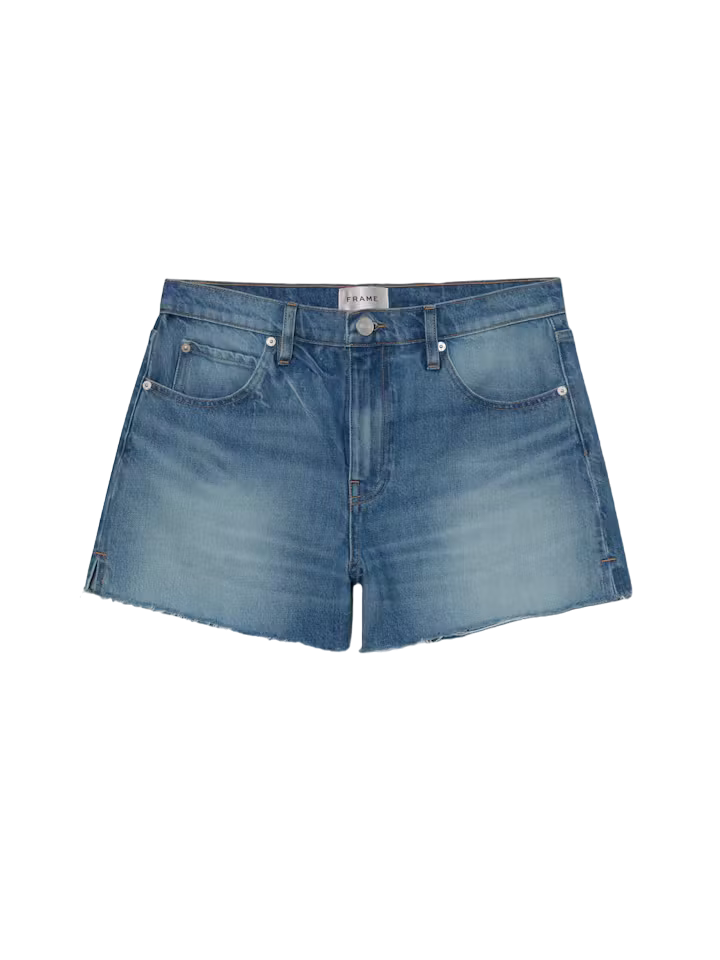 Vintage Relaxed Short Raw Fray - Libra
