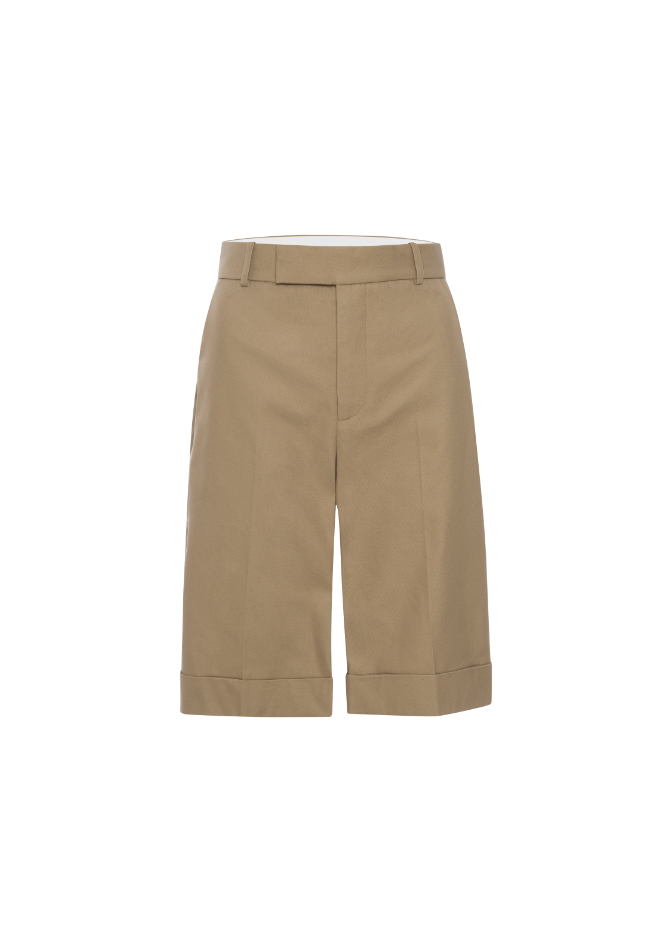 Utility Short Khaki Tan