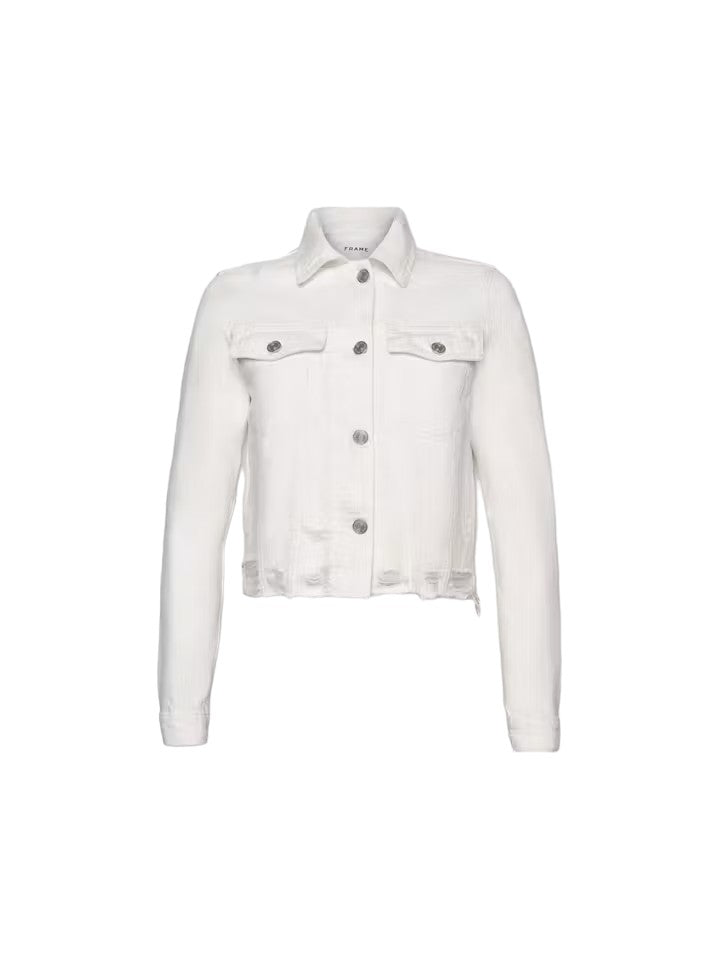 Le Vintage Jacket - White Rips
