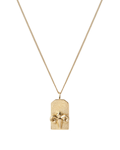 Zodiac Pendant Necklace - Gold