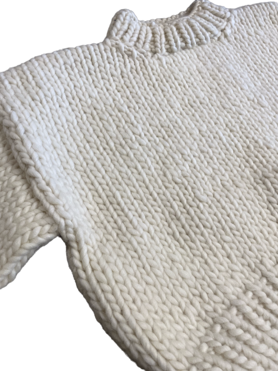 The Angeline Sweater - Off White - Shop Yu Fashion