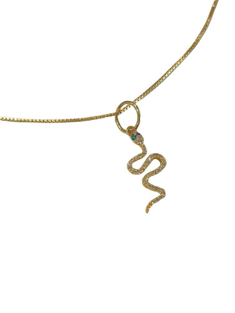 Fine Snake Necklace - Shop Yu Fashion