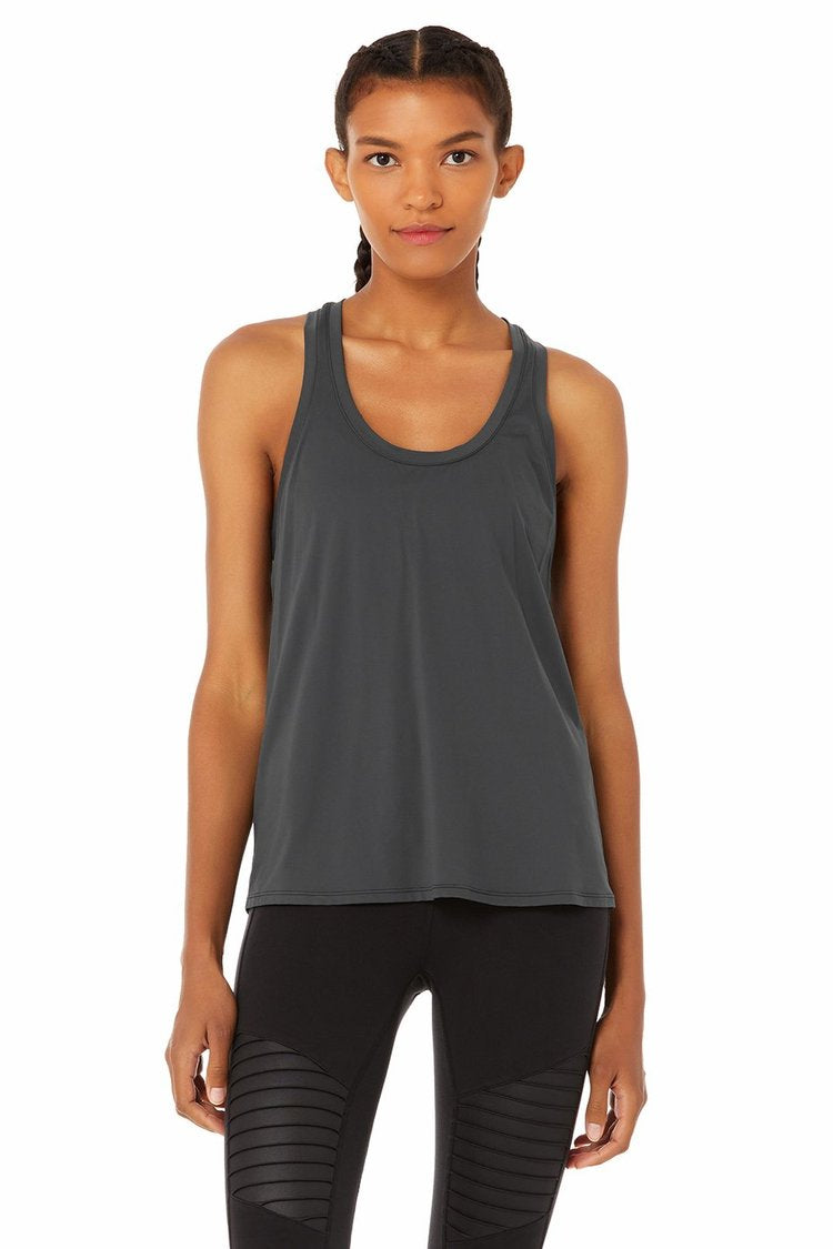 IN STORE ONLY - Pulse Tank - Anthracite - Shop Yu Fashion