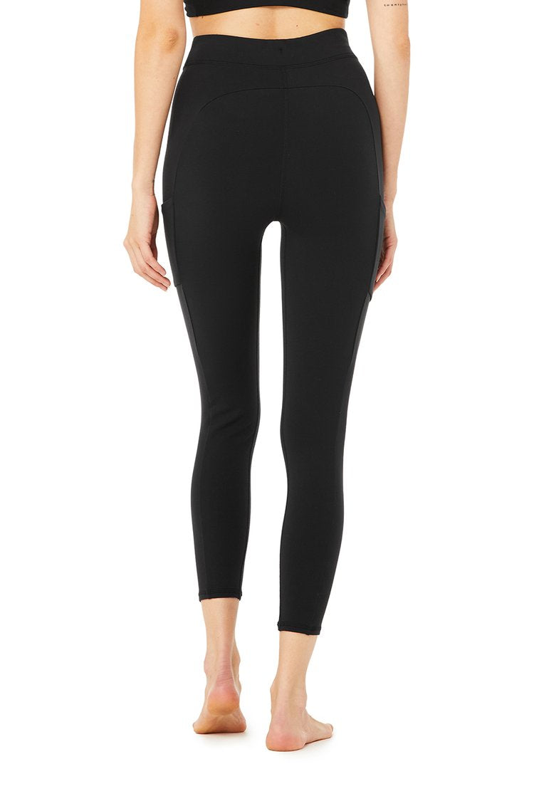 IN STORE ONLY - 7/8 High-Waist Checkpoint Legging - Shop Yu Fashion