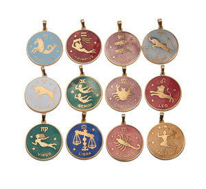 Zodiac Pendant Necklace - Shop Yu Fashion