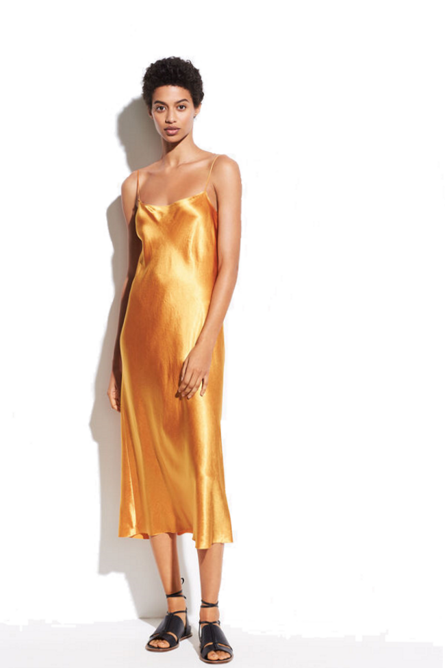 Valerie Mini Slip Dress / Simple Silk Satin Dress / Slip Dress