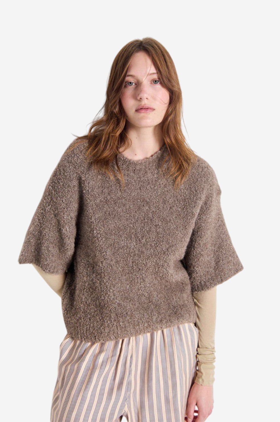 *PRE-ORDER* Zolly Jumper - Taupe - Shop Yu Fashion