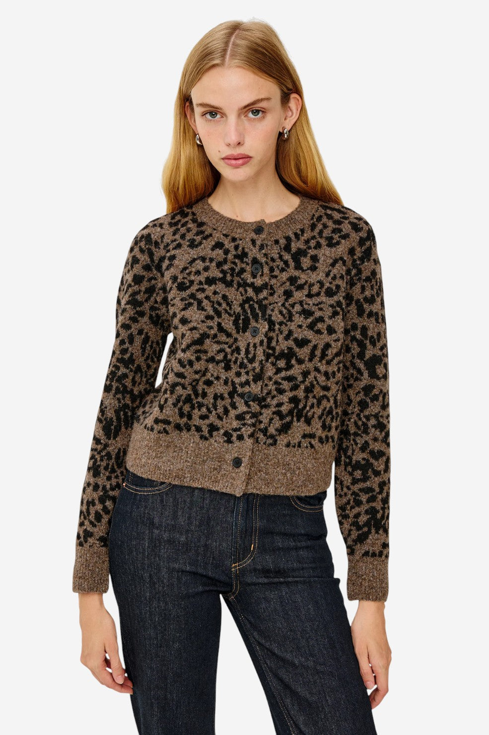 Matilda Cardigan - Spotted - Shop Yu Fashion