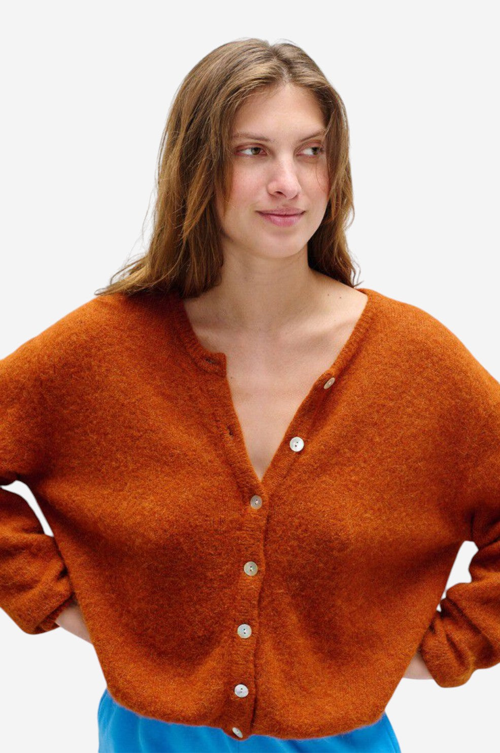 *PRE-ORDER* Vitow Cardigan - Copper - Shop Yu Fashion