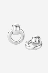 Mega Faye Knockers - Silver - Shop Yu Fashion