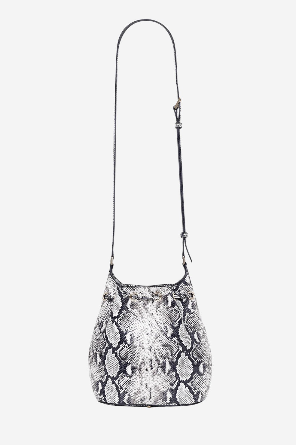 Mini Alana Bucket bag - Python