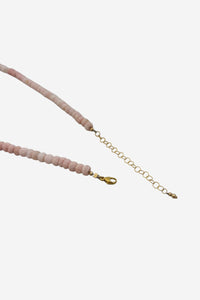 Faceted Ombré Pink Opal Necklace