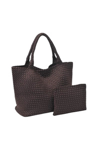 Sky's The Limit Large Tote - Chocolate