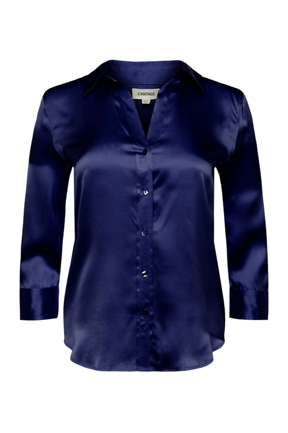 Dani Silk Blouse - Midnight