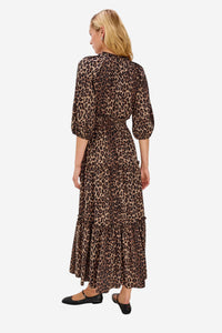Caterine Dress - Brown Nala - Shop Yu Fashion