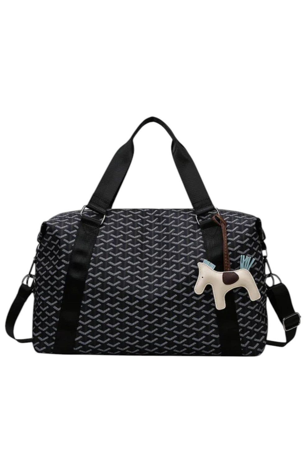 The Travel Duffel Bag - Black - Shop Yu Fashion