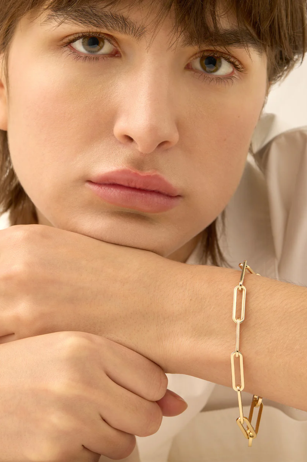 Andi Slim Bracelet - Gold