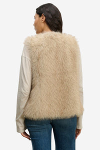 *PRE-ORDER* Anastasia Lux Fur Vest - Taupe
