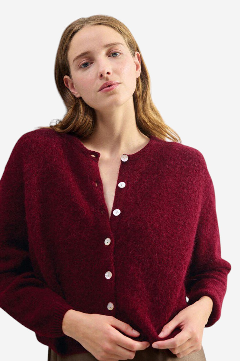 *PRE-ORDER* Vitow Cardigan - Cherry