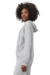 Super Soft Zip Up Hoodie - Heather Grey