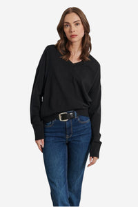 The Taylor Sweater - Caviar - Shop Yu Fashion
