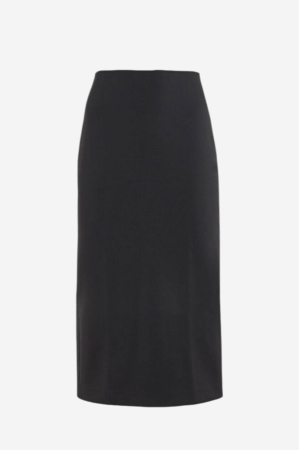 Midnight Grace Midi Skirt - Black