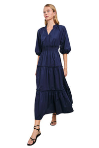 Caterine Dress - Navy