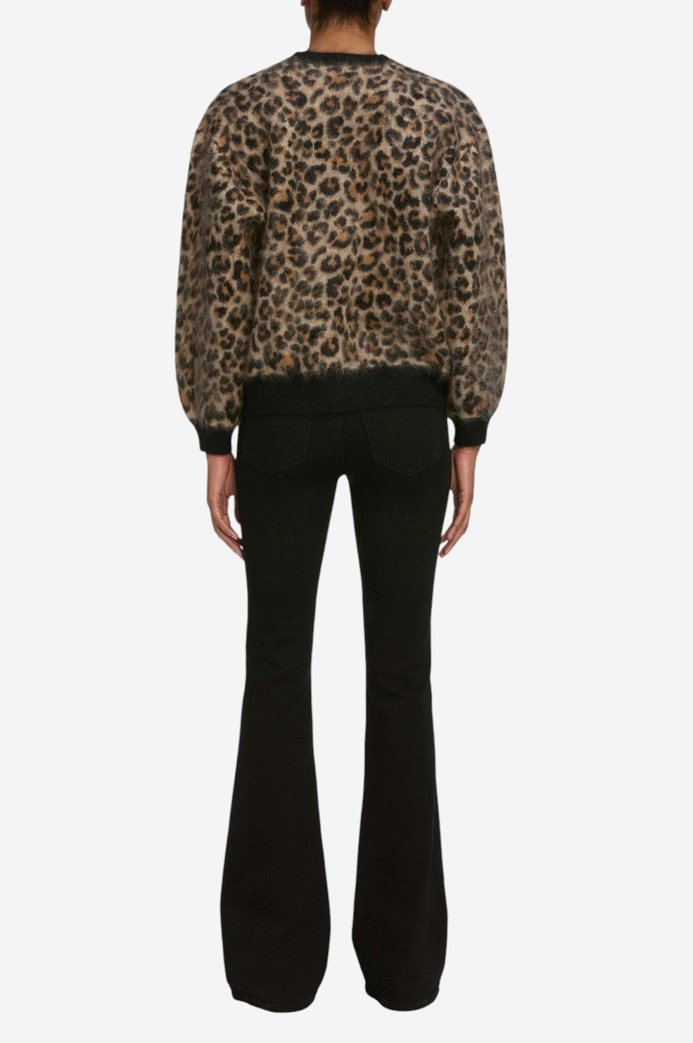 *PREORDER* The Brushed Cashmere Cardi - Leopard - Shop Yu Fashion