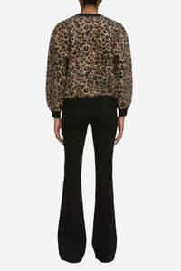 *PREORDER* The Brushed Cashmere Cardi - Leopard - Shop Yu Fashion