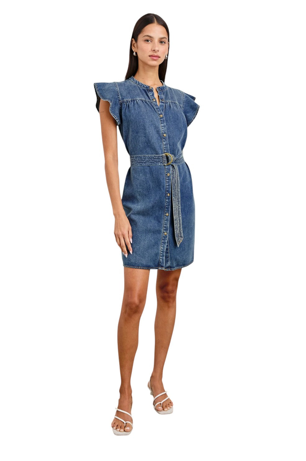 Letta Dress - Classic Blue - Shop Yu Fashion