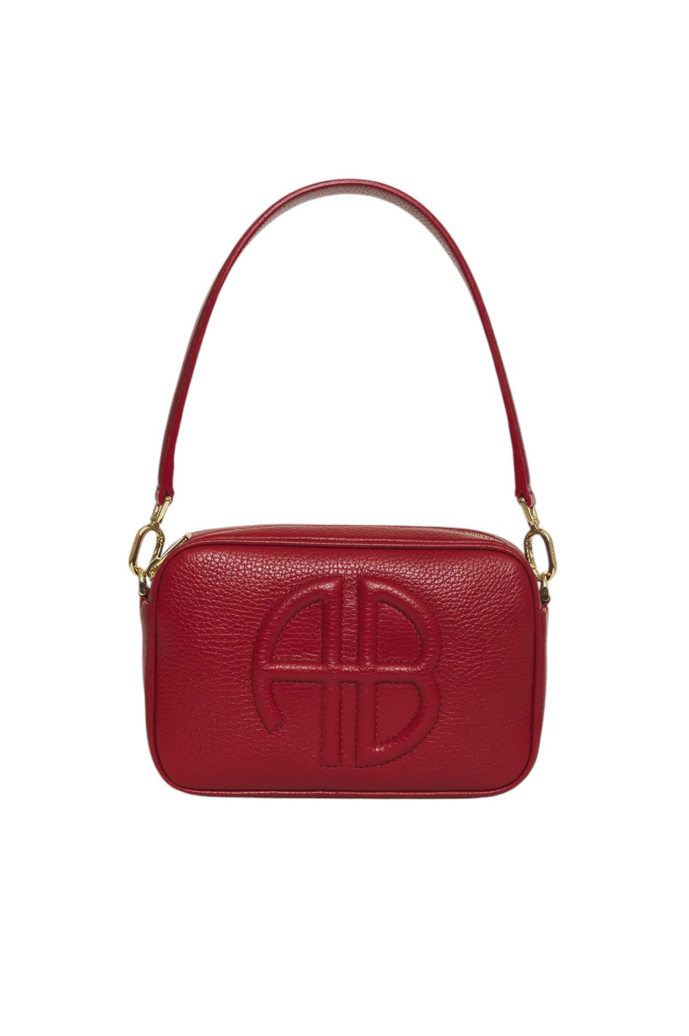 Lili Bag - Red Pebbled - Shop Yu Fashion