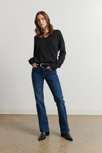 The Taylor Sweater - Caviar - Shop Yu Fashion
