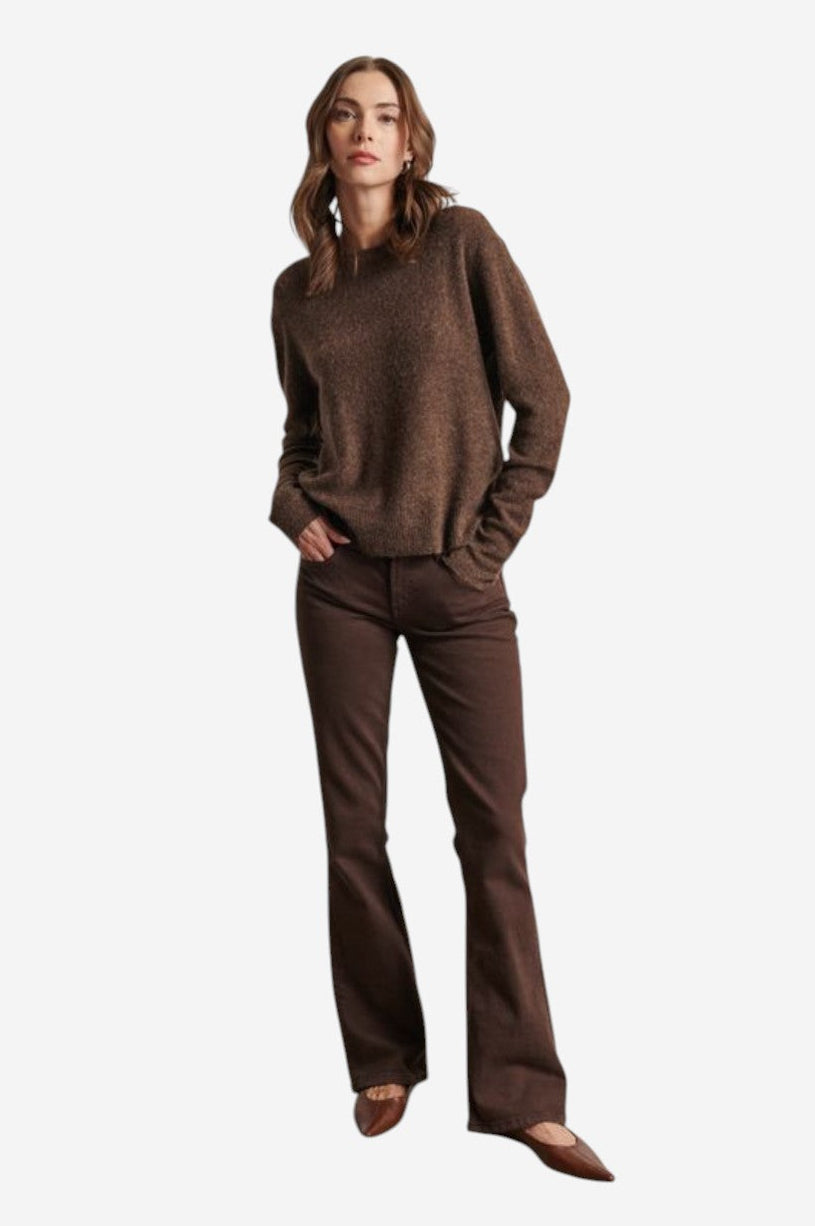 Cecy Sweater - Muscavado - Shop Yu Fashion