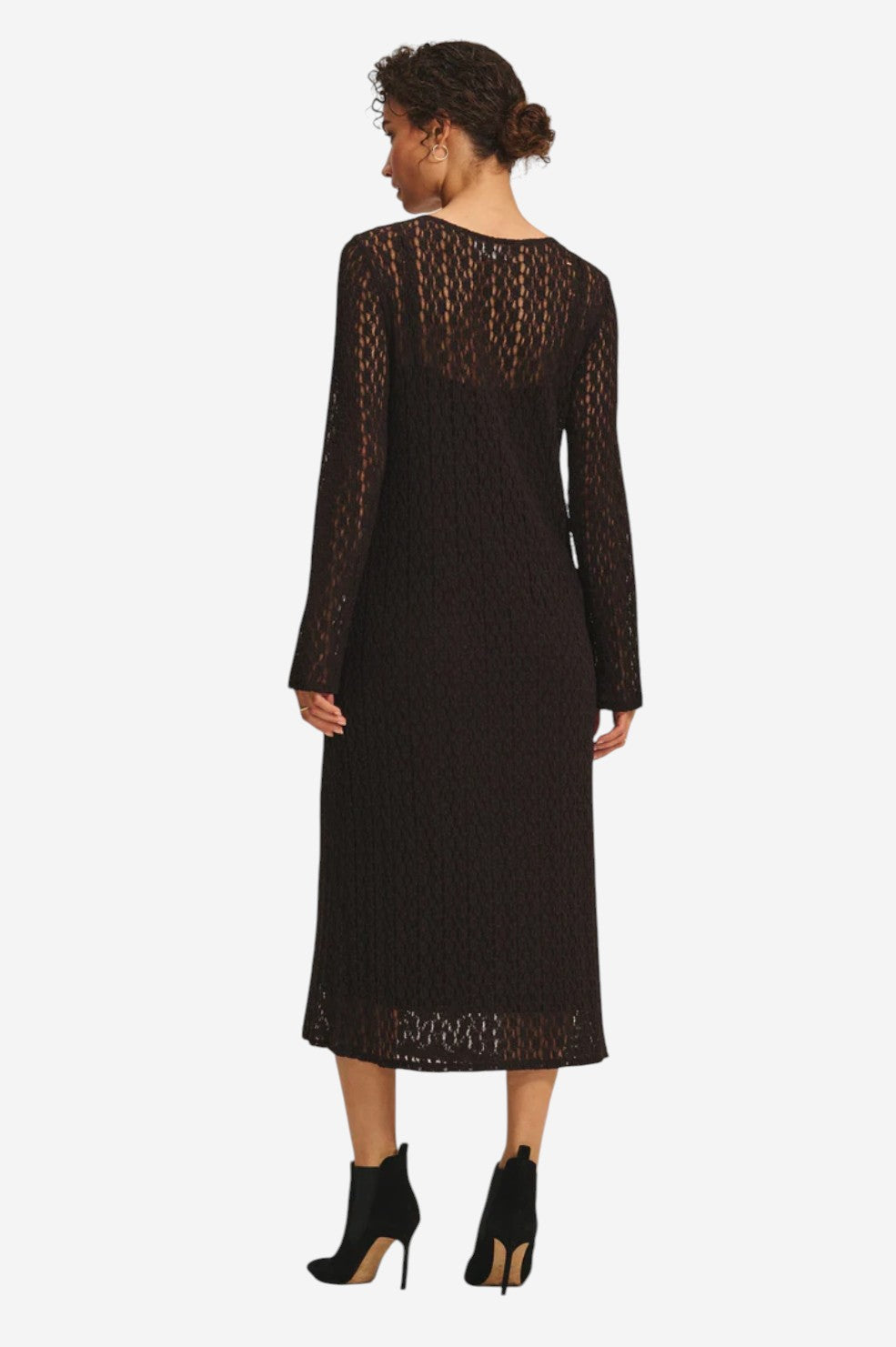 *PRE-ORDER* Tabitha Lace Dress - Chocolate