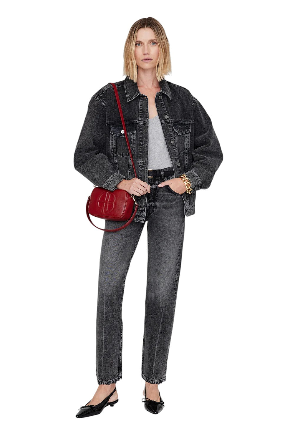 Lili Bag - Red Pebbled - Shop Yu Fashion