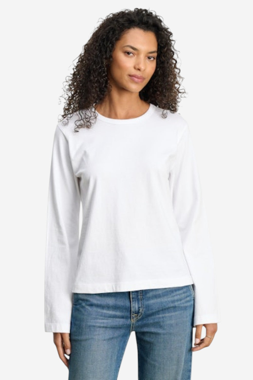 Vee Vintage Cotton Jersey Tee - Shop Yu Fashion