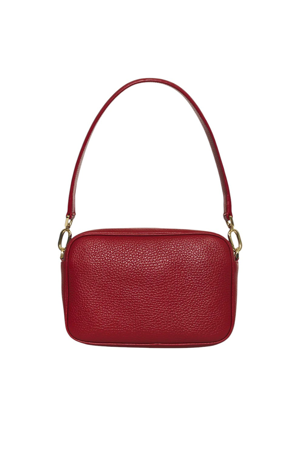 Lili Bag - Red Pebbled - Shop Yu Fashion