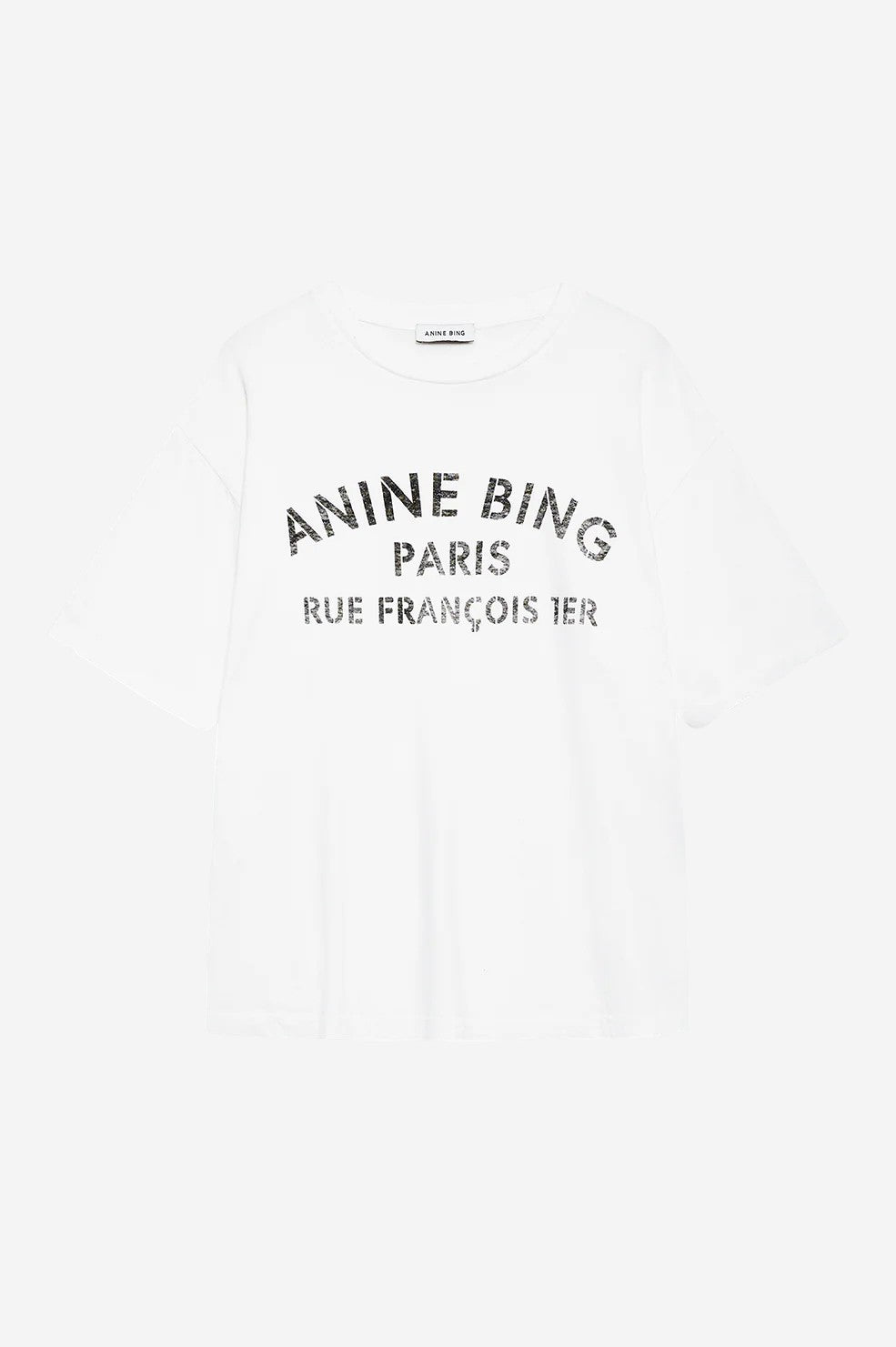 *PRE-ORDER* Cohen Tee Paris Stencil - Ivory
