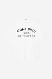 *PRE-ORDER* Cohen Tee Paris Stencil - Ivory