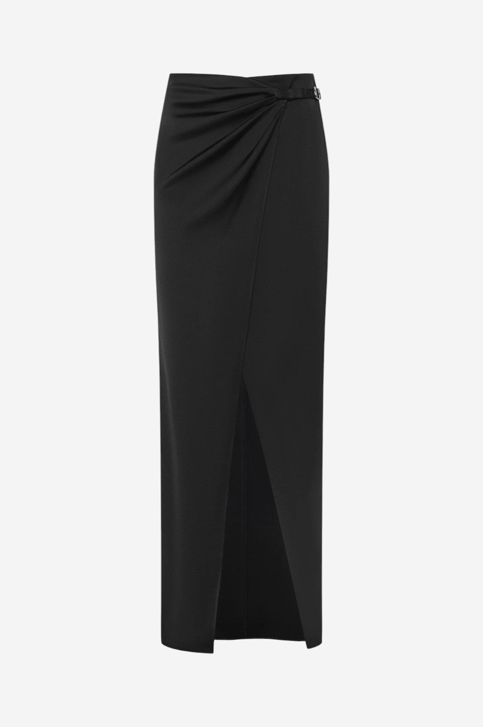 Emmarie Maxi Wrap Skirt - Black
