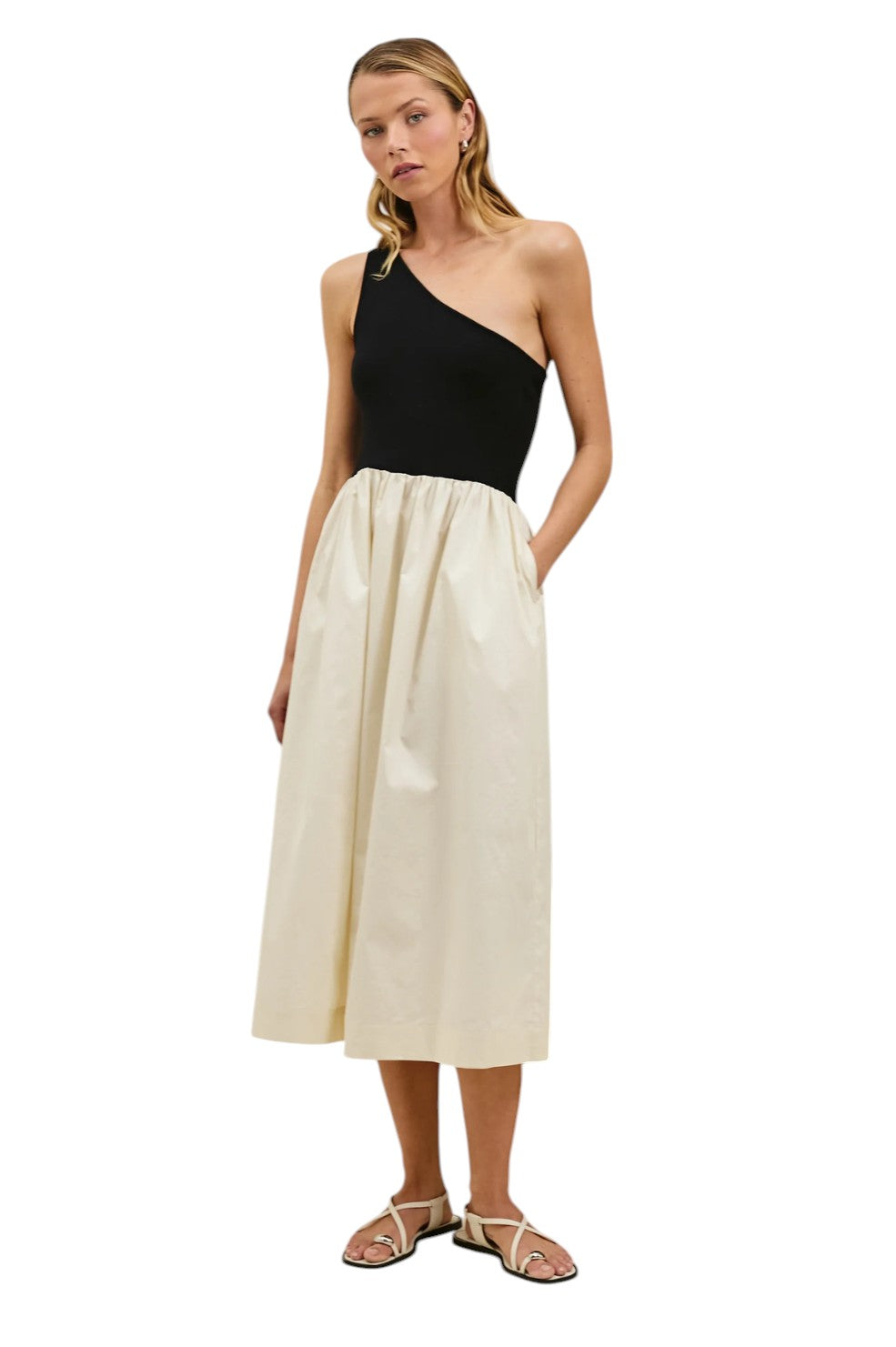 Anita Dress - Black Ivory - Shop Yu Fashion