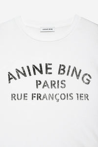 *PRE-ORDER* Cohen Tee Paris Stencil - Ivory