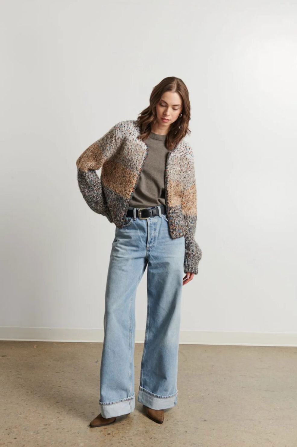 Iris Sweater - Fall Foliage - Shop Yu Fashion