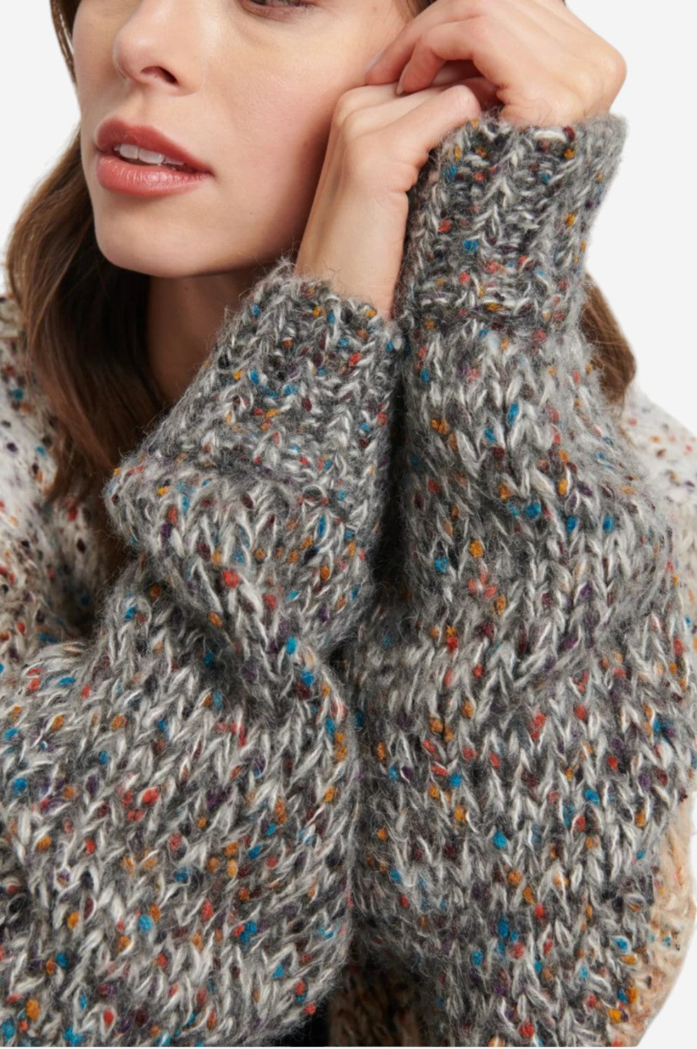 Iris Sweater - Fall Foliage - Shop Yu Fashion