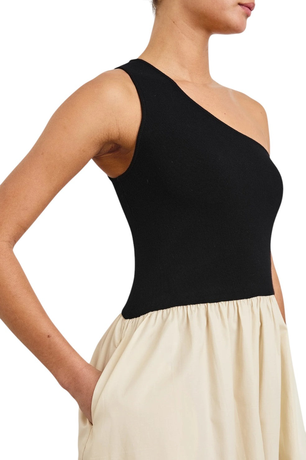 Anita Dress - Black Ivory - Shop Yu Fashion