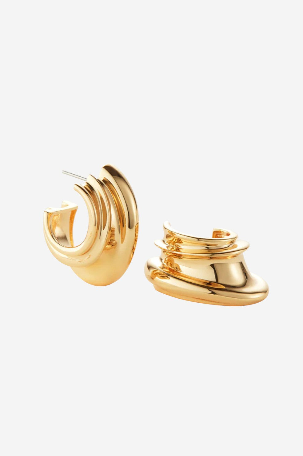 Leona Hoops - Shop Yu Fashion