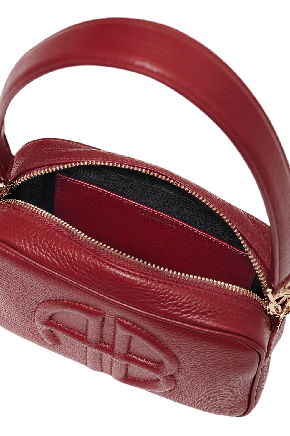Lili Bag - Red Pebbled - Shop Yu Fashion