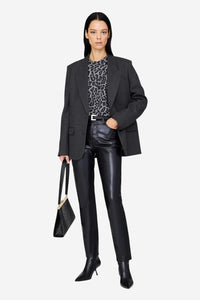 *PRE-ORDER* Miles Sweatshirt - Grey Leopard
